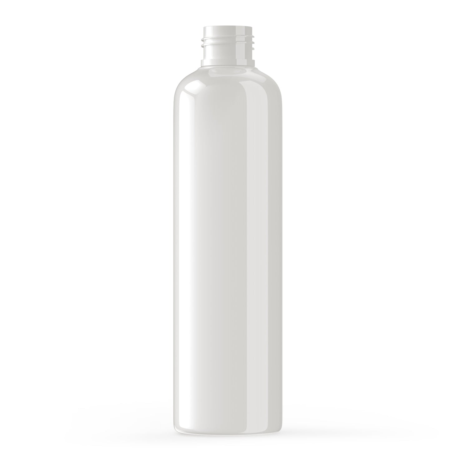 12 oz Cosmo Round White 24mm-410 Neck Finish