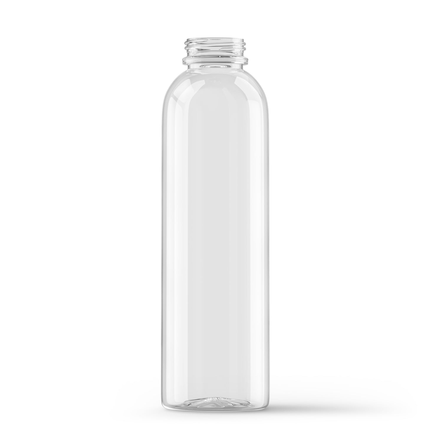16 oz Clear PET Round Juice Bottles 38mm DBJ MIA
