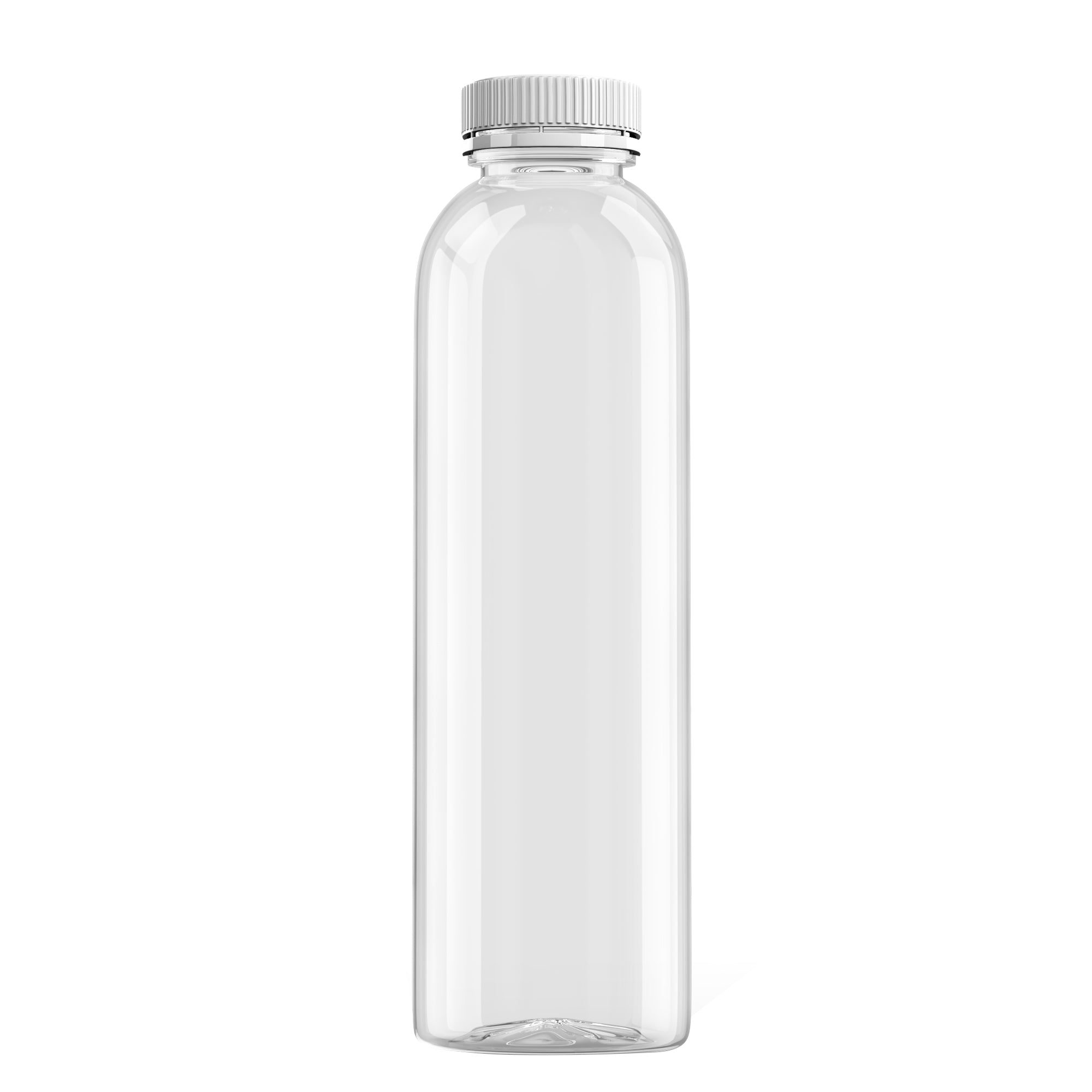 16 oz Clear PET Round Juice Bottles 38mm DBJ MIA