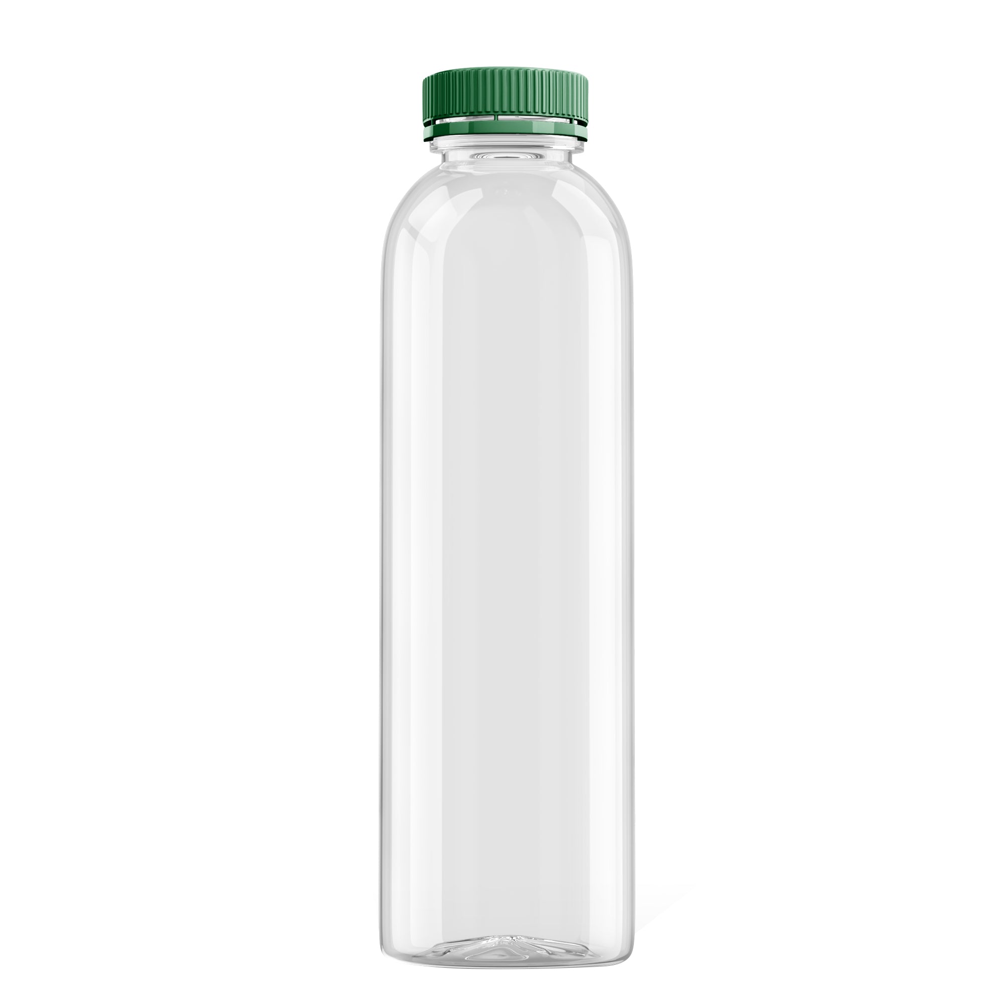 16 oz Clear PET Round Juice Bottles 38mm DBJ MIA